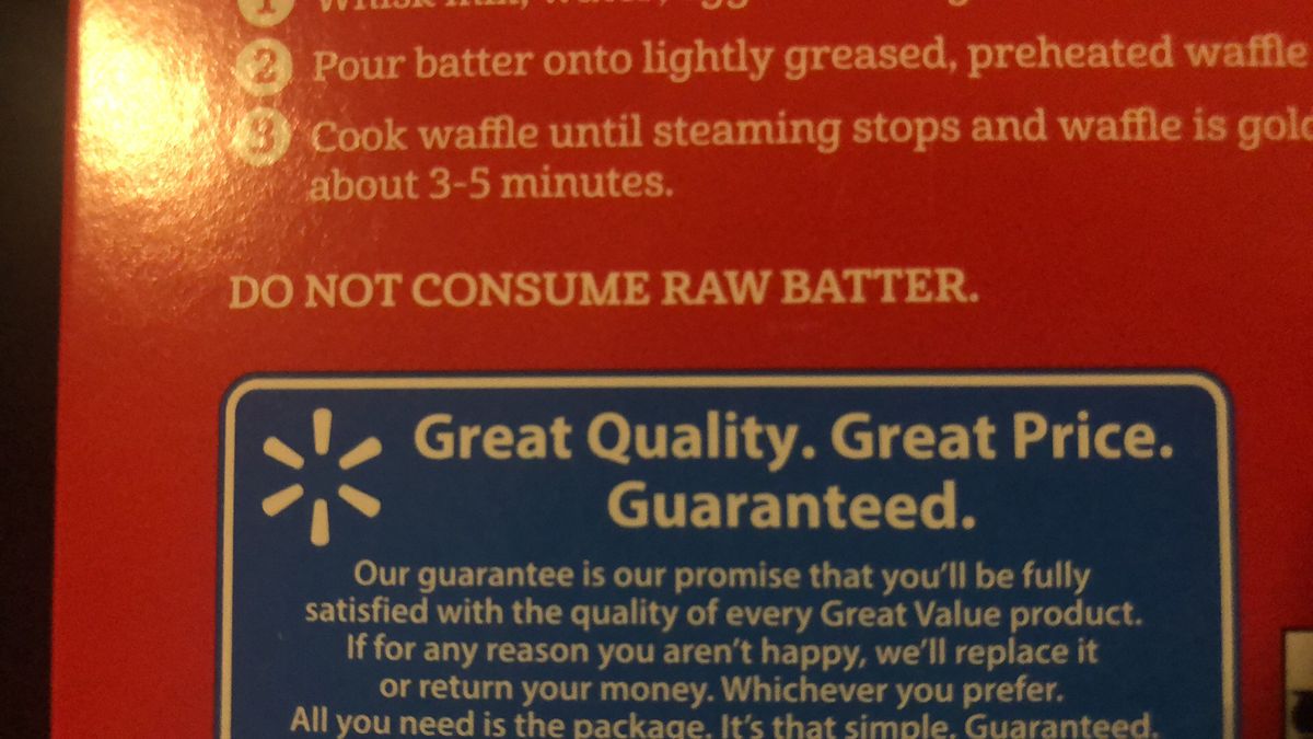 Yeah, of course. I'm not consumed butter like, bro, why would they even put that?